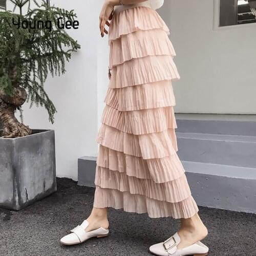 Женские летние юбки Young Gee China At AliExpress