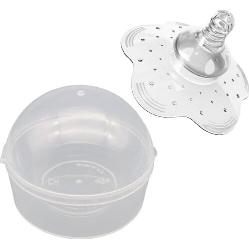 New Breastfeeding nipple protector Petals Transparent Silicone Breast Pump Silicone Nipple Breast Pump Accessories J60B