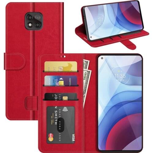 10pcs/lot R64 Wallet Leather Stand PU+TPU Cover with card slot For Moto G30 G10 One 5G Ace E7 Power G Play G Stylus g Power 2021