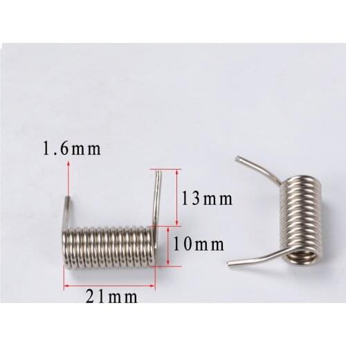 2pcs/lot Automatic door closing hinge spring accessories detachable yarn doors and Windows closed leaf torsion spring