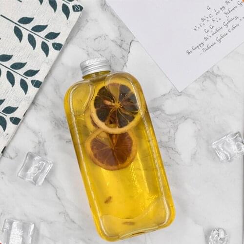 25pcs Net Red Drinking Black Tea Latte Coffee Packaging Bottle PET Plastic Juice Disposable Drink Bottle Party Milk Tea Cups2