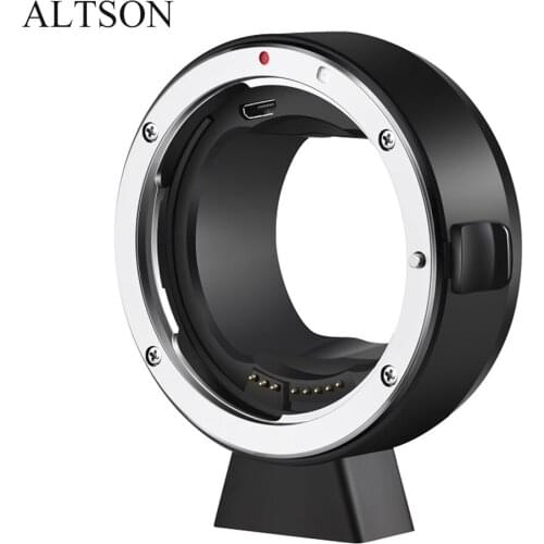 ATLSON EF-L Camera Lens Adapter Ring AF EXIF Transmission with 1/4 Thread for S1/S1R/S1H/S5 Camera to Canon EF/EF-S Mount Lens