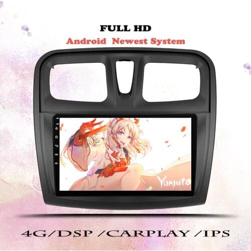 Android 10.0 Car Radio For Renault Logan 2 2012-2019 Sandero 2 2014-2019 Multimedia Video Player Navigation GPS Wifi 2 din DVD