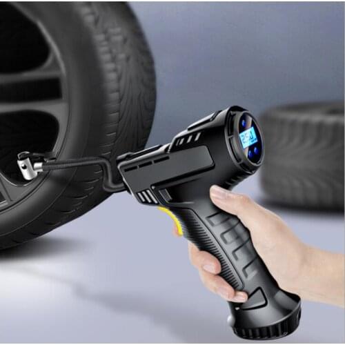 Car Handheld Wireless Air Pump Smart Digital Display Car Air Inflator Bicycle Tire Portable Air Pump