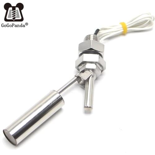 Free Shipping 1PC ZSC15 Liquid Float Water Level Sensor Side Mount Float Switch Safe Stainless Steel Under 220V