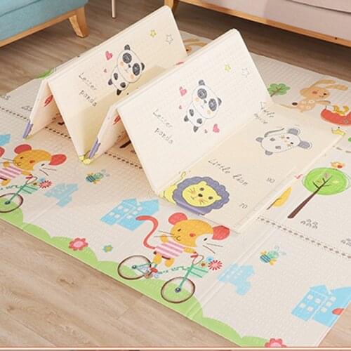 Child Room Foldable Baby Play Mat XPE Foam Childrens Carpet Toddler Climbing Pad Infant Games Mats Educational Kids Rug