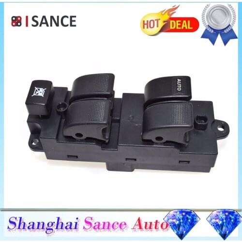 ISANCE Left Driver Left Side Master Power Window Switch LC62-66-350A For Mazda MPV 2001 2002 2003 2004 2005 2006