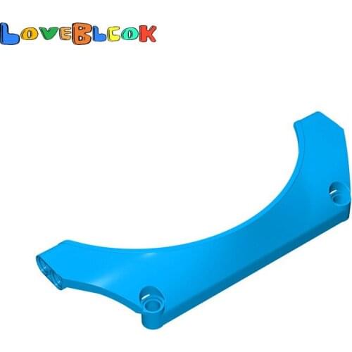 Technical Panel Wheel Arch 5x15x2 Building Blocks Assembles MOC Parts DIY Toys Gift Creative 24118 For Kid 5pcs/Lot