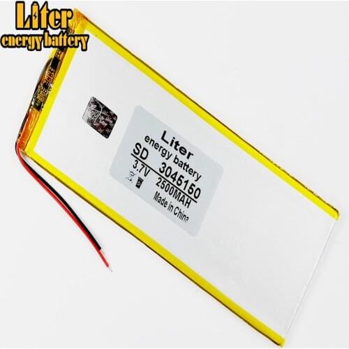 3045150 PLIB 3.7V,2500mAH,( polymer lithium ion / Li-ion battery ) for tablet pc,Power