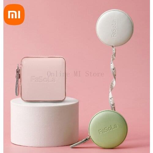Youpin Fasola Mini Tape Measure 1.5m Portable Cute Measure Three Apperwaist Bust Measure Clothes Home Portable Soft Tape Measure