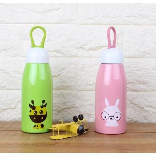 New 280/500ML Mini Coffee Vacuum Flasks Lovely Stainless Steel Thermos Portable Travel Water Bottle Insulated Thermal Bottle