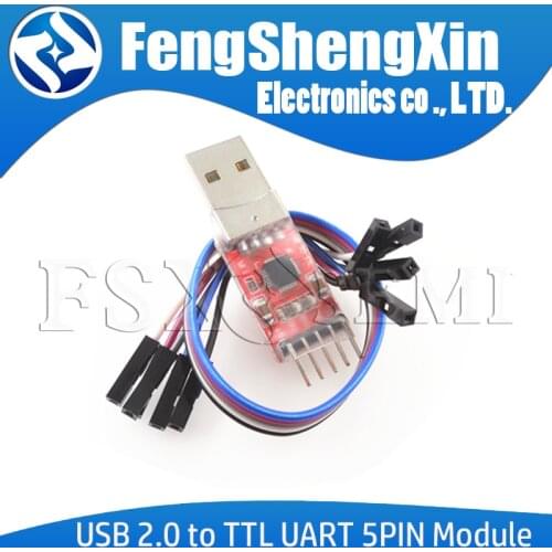 CP2102 module USB to TTL serial UART download cable PL2303 Super Brush line upgrade+ Dupont line