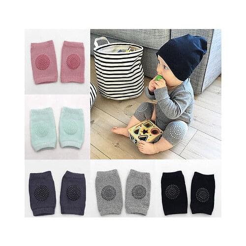 Toddler Infant Baby Knee Pads Korean version Fancy Crawling Knee Elbow Pads Kids Girl Boy Crawl Safety Protector Leg Warmers