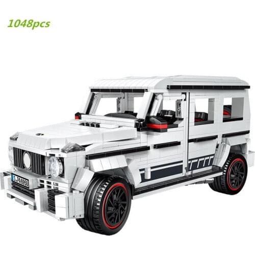 NEW High-tech Racing Car Expert MOC G63 Off-Road Vehicle SUV Building Blocks Kit Bricks Classic Model Kids Toys For Children