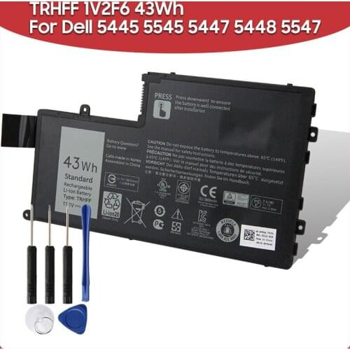 Original Replacement Battery 43Wh TRHFF 1V2F6 For Dell 5445 5545 5447 5448 5547 Inspiron 15" Laptop Batteries