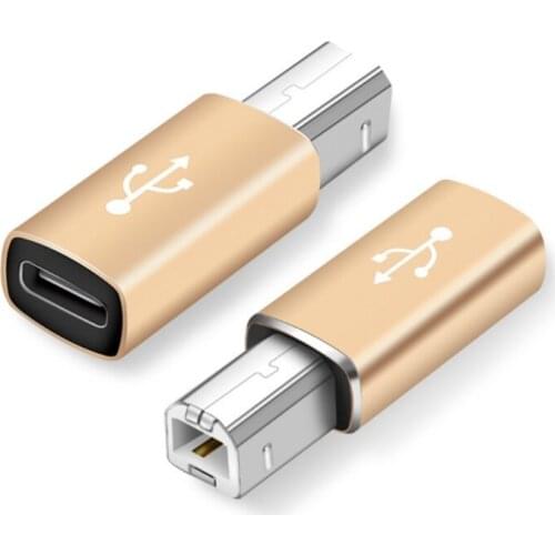 Type- C Conversion USB to Piano Electronic Drum Printer Interface Square Adapter Female Midi for Midi Keyboard