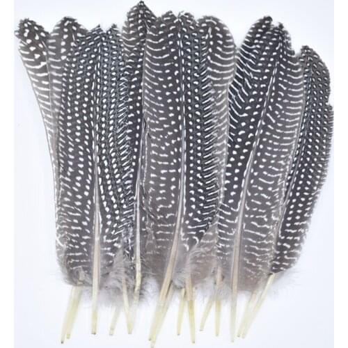 Natural Pearl Chicken Spotted Pheasant Feathers for Crafts Clothes 5-7" Wedding Feathers Decoration Home Decoration Accessories