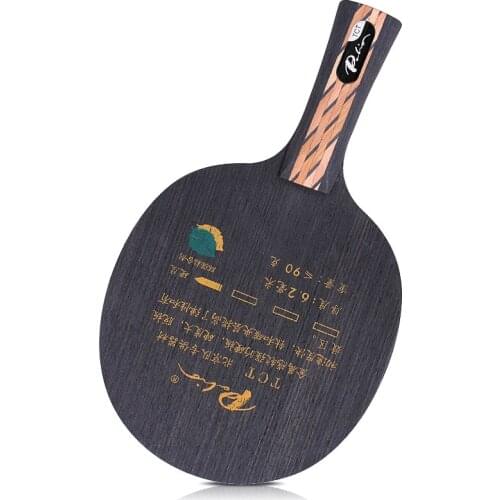 Original Palio TCT (Ti + Carbon) Attack+Loop Table Tennis Blade for PingPong Racket Blade for PingPong Racket [Playa PingPong]