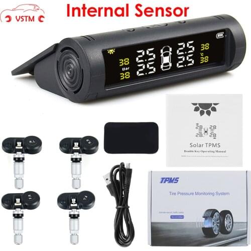 New Arrival TPMS Car Tire Pressure Alarm Monitor Display System Tyre Pressure Temperature Warning Auto Security Alarm Systems