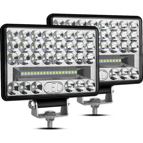 New led Wrok Light 6inch led bar LED lightbar 3030 LED 48SMD for Truck Tractor SUV 4x4 Car Led Headlights Lighting Spot work bar