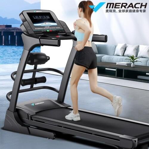 Mens And Womens Intelligent Folding Home Movement Multifunctional Damping Electric Treadmill