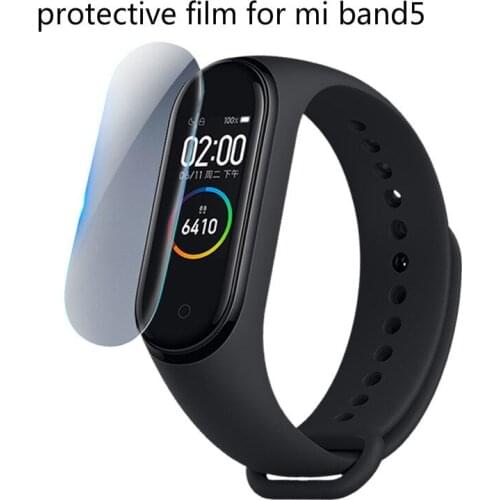 Protective Film For MI Band 5 Tempered Glass Explosion-proof Waterproof Scratched Tempered Glass Protective Film