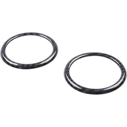 Car Dashboard Audio Stereo Sound Speaker Ring Cover Decoration Trim for Mazda CX-3 Mazda 2 15-21