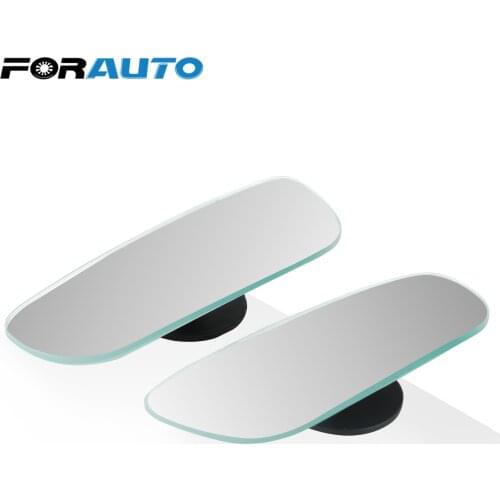 360 Degree Wide Angle Car Accessories 2Pcs Parking Car Mirror Convex Blind Spot Mirror Auto Rearview Auxiliary Mirror