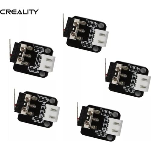 Original 5pcs 3Pin N/O N/C Control Micro Limit Switch 1.4 RepRap Mechanical Endstop Switch Module for 3D Printer CR 10 Ender 3
