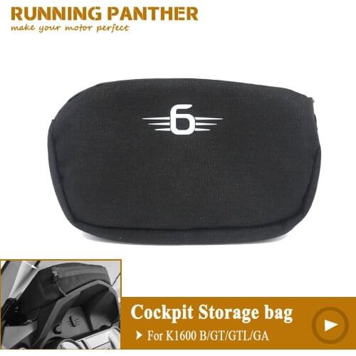 For BMW K1600B K1600GT K1600GTL K1600 Grand America Motorcycle head bag Storage bag K1600B K1600GT Cockpit bag Storage bag