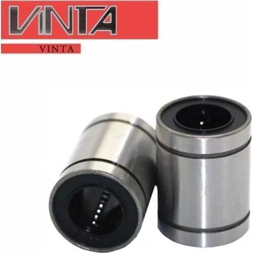 Linear Bearing LM8SUU LM8UU LM10UU LM12UU Machine Bearings shaft pulley valve ball rolamento Chrome Steel Bushing rodamientos