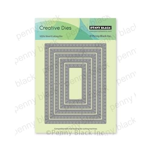 Metal Cutting Dies Christmas background border Stencils New for DIY Scrapbooking Album Embossing Paper