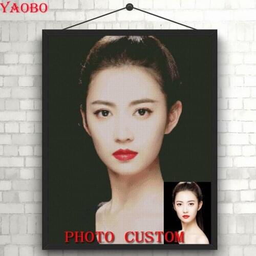 DIY Photo Custom Diamond Painting Cross Stitch Diamond Mosaic Picture of Rhinestone Full Square Round Diamond Embroidery Sale