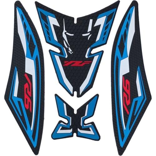 Motorcycle Gas Fuel Oil Tank Pad Protector Decals Stickers for YAMAHA YZF R6 R 6 2017 2018 2019 2020 Motorcycle stickers