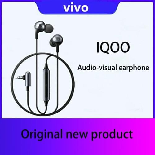 IQOO audio and video earphone with wheat wire control high sound quality iqoo3 pro iqooneo3 gaming earphone