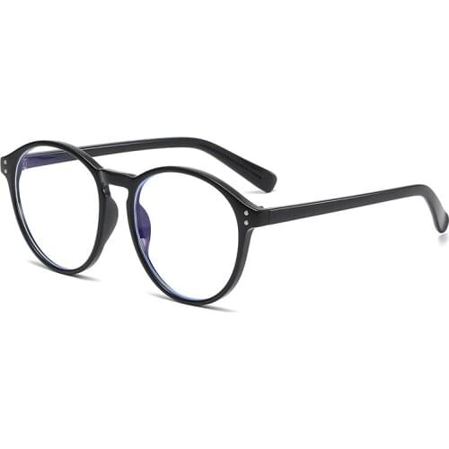 2021 New Classic Blue Light Blocking Spectacles Anti Eyestrain Clear Lens Glasses Oversize Protection Computer Radiation Eyewear