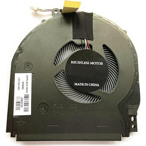 New Original CPU Cooling Fan for HP 14-DH 14-DH1035TX 14-DH1036TX 14-DH1037TX 14-DH1056TX 14-DH1025TX TPN-W139 Cooler L51102-001
