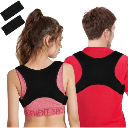 Adjustable Corset Clavicle Spine Upper Back Pain Brace Support Belt Straightener Posture Corrector Men Women
