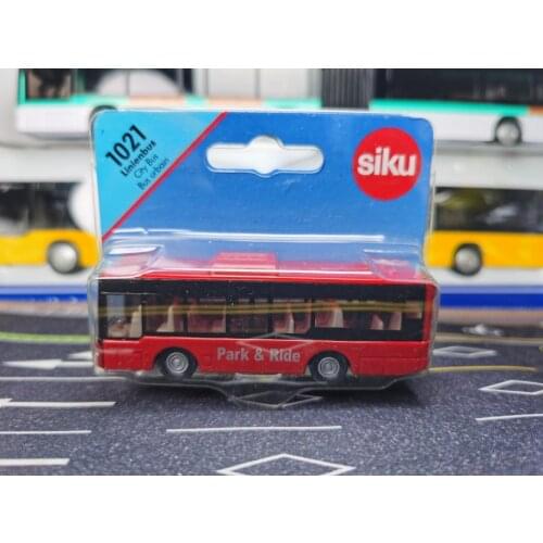 SIKU 1021 Double-decker bus Collection Metal Die-cast Simulation Model Cars Toys
