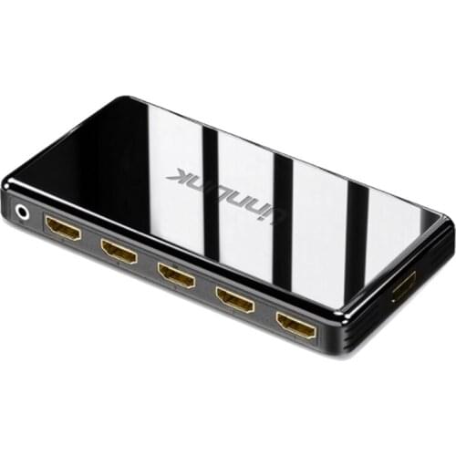 Unnlink HDMI-Compatible 2.0 Switch 3X1 5X1 Splitter UHD 4K 60Hz 4:4:4 HDCP 2.2 HDR For Smart LED TV MI Box3 PS3 PS4 Pro