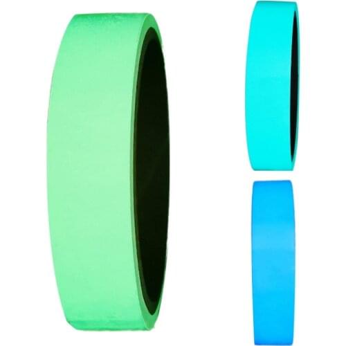 Glow in the Dark Luminous Safety Tape Waterproof Photoluminescent Bright Sticker F3MA
