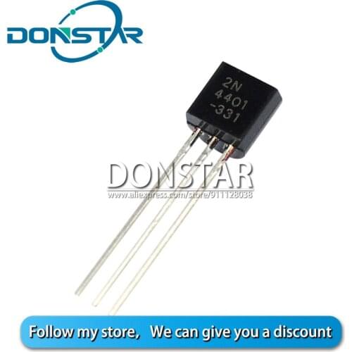 100PCS 2N4401 TO92 4401 TO-92 Triode Transistor New