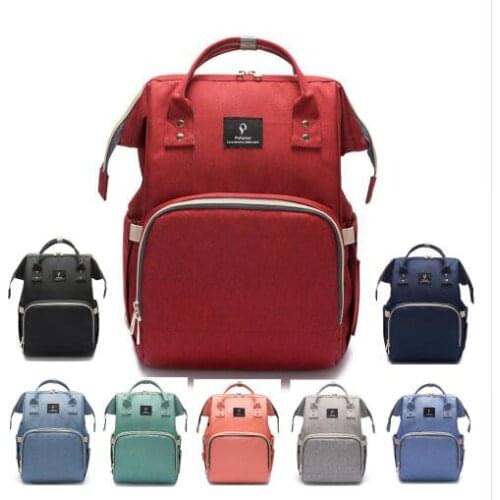 USB Charging 2018 New Capacity Mummy Maternity Bag Diaper Baby Bag Multifunctional Nursing Bag Backpack Baby Care mom Convenient