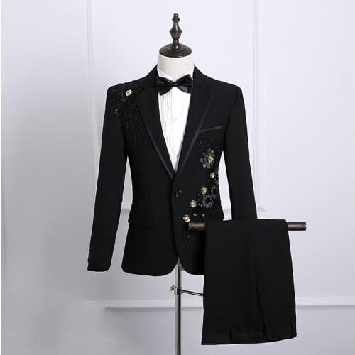 WZSKMJXH Mens Casual Suits