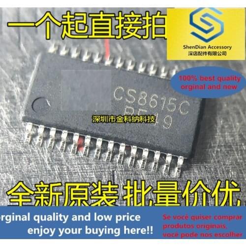 10pcs only orginal new CS8615C 15W stereo class D audio power amplifier IC chip TSSOP28 feet