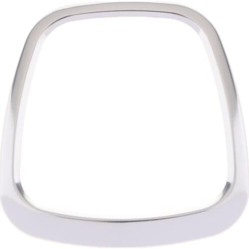 3.82x0.39 Inch Trapezoid Car Steering Wheel Sticker Aluminum Body Trim Fit For Audi A4L/A6L/Q3/Q5