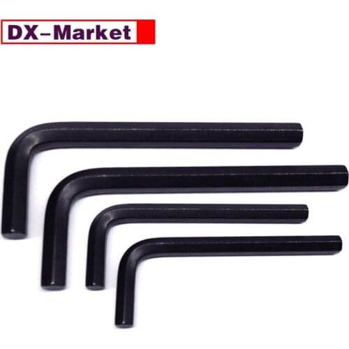 4mm Hex Key 20pcs , 45# STEEL Black Metric Allen Hex Key Socket , China Wrench Manufactuer, H002