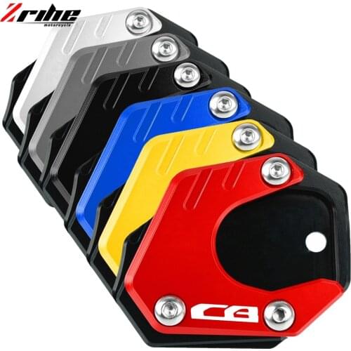 Side Stand Support Pad For HONDA CBR650R CB650R 2019-21 Motorcycle Side Stand Enlarge Plate Enlarge CB 500F 500X 125R 300R 400X