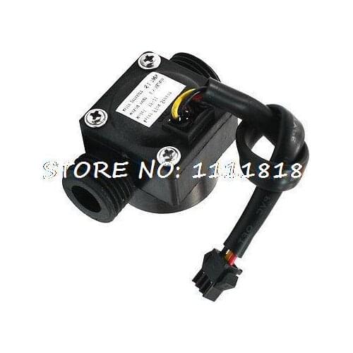 0.5-30L/Min 1.75MPa DC 12V Water Heater Flow Sensor Counter Meter Gauge