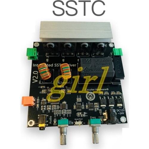 SSTC integrated drive plate product integrated solid Tesla coil young mans first TC